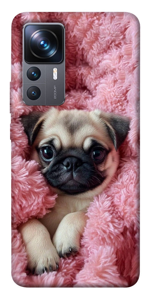Чохол Мопс у ніжностях для Xiaomi 12T