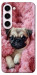 Чехол Мопс в нежностях для Galaxy S23+