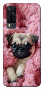 Чохол Мопс у ніжностях для Vivo Y31