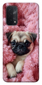 Чохол Мопс у ніжностях для Oppo A54 5G