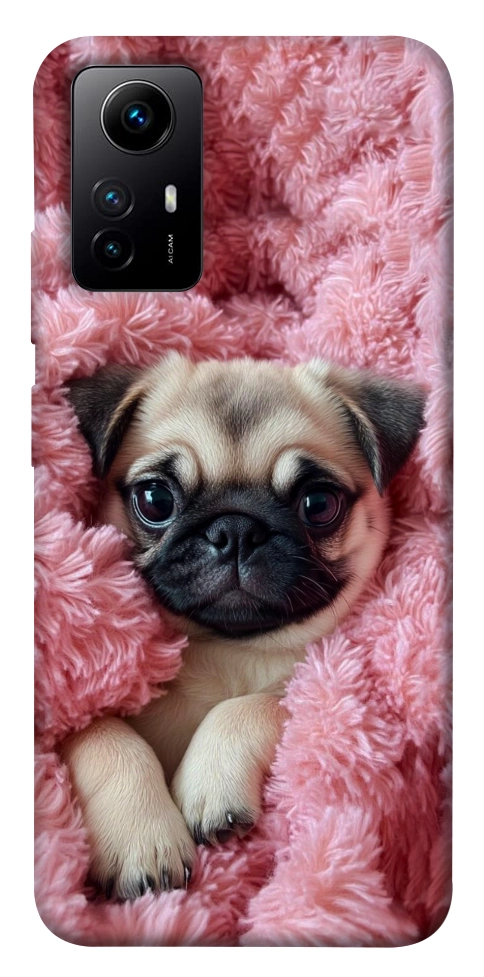 Чохол Мопс у ніжностях для Xiaomi Redmi Note 12S
