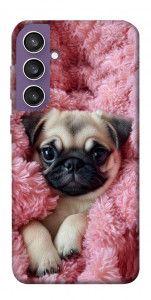 Чохол Мопс у ніжностях для Galaxy S23 FE