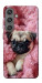 Чехол Мопс в нежностях для Galaxy S24+
