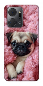 Чехол Мопс в нежностях для Huawei Honor X7a