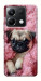 Чехол Мопс в нежностях для Xiaomi Poco X6