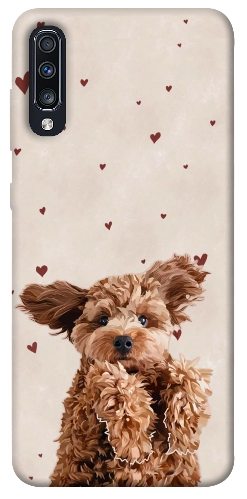 Чехол Сute doggy для Galaxy A70 (2019)