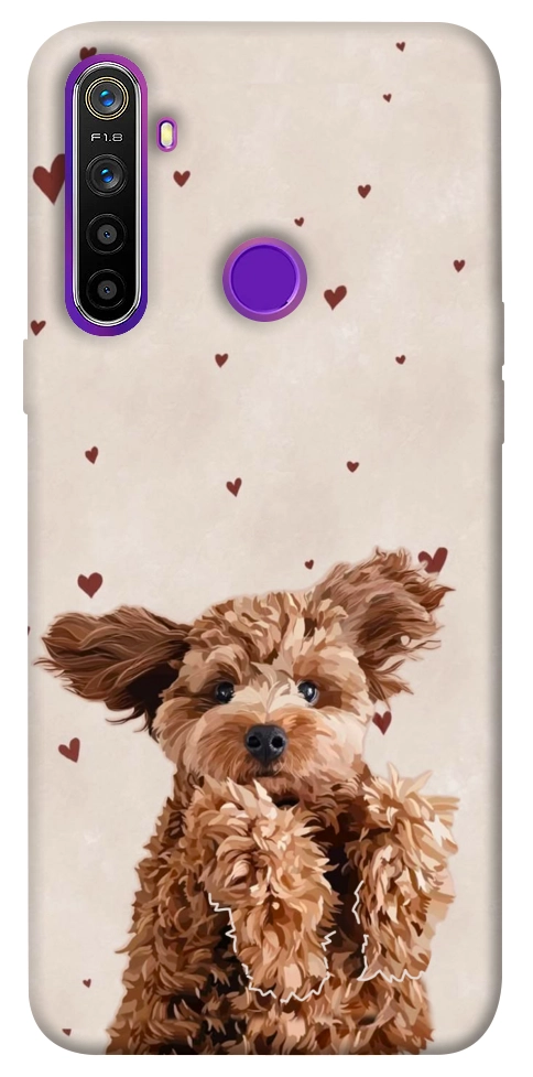 Чехол Сute doggy для Realme 5