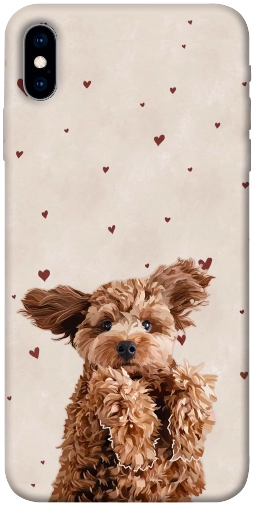 Чехол Сute doggy для iPhone XS
