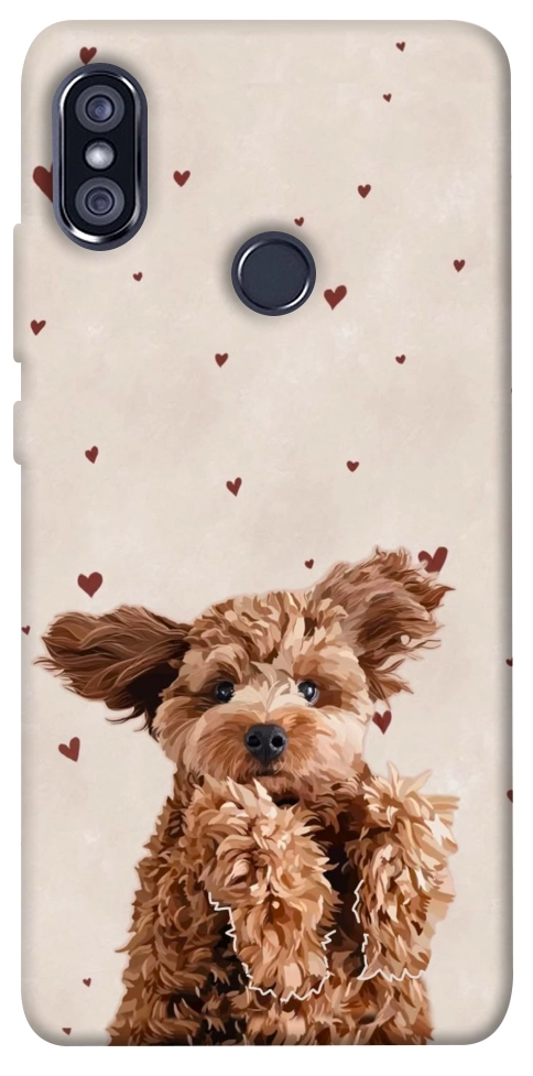 Чехол Сute doggy для Xiaomi Redmi Note 5 (Dual Camera)