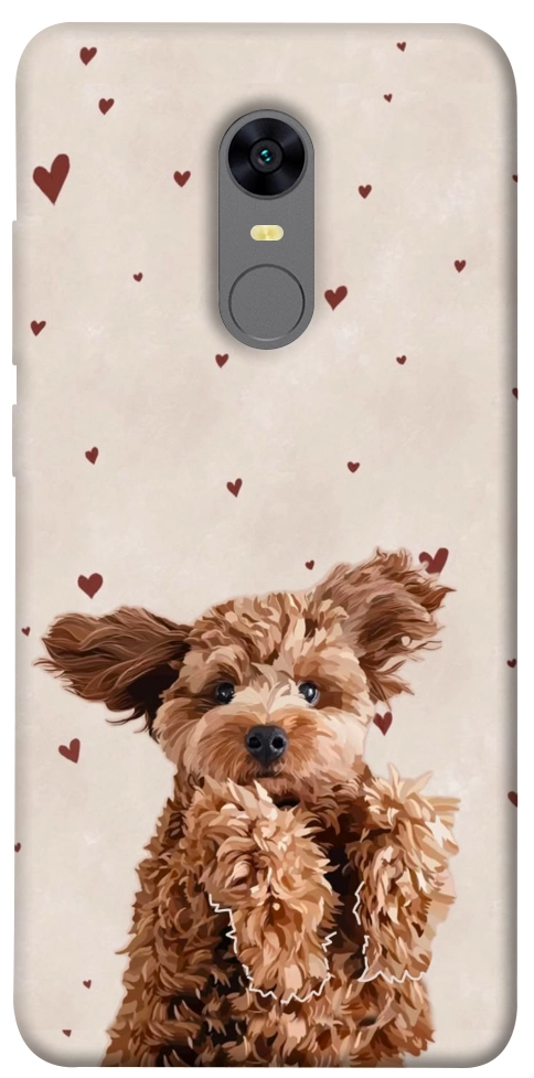 Чохол Сute doggy для Xiaomi Redmi Note 5 (Single Camera)