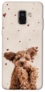 Чехол Сute doggy для Galaxy A8 (2018)