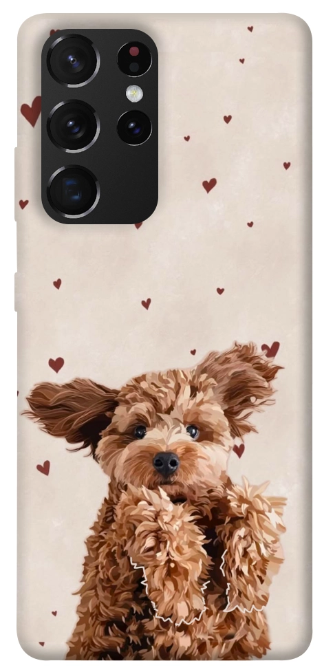 Чохол Сute doggy для Galaxy S21 Ultra