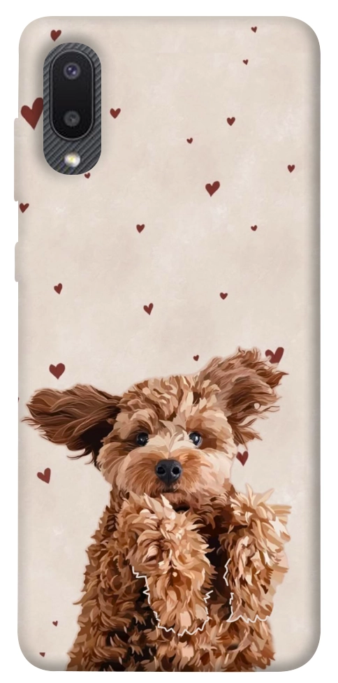 Чехол Сute doggy для Galaxy A02