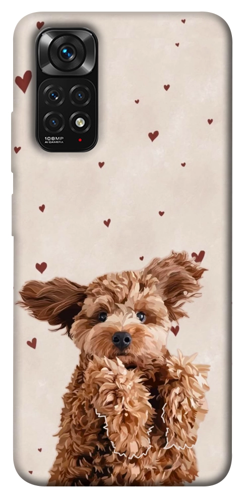 Чохол Сute doggy для Xiaomi Redmi Note 11 (Global)