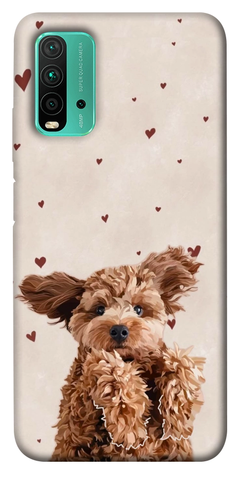 Чохол Сute doggy для Xiaomi Redmi Note 9 4G
