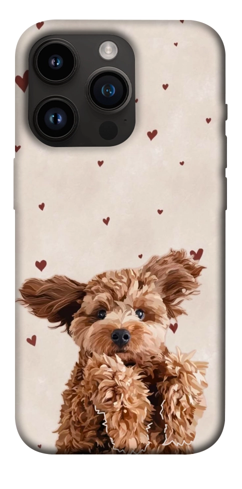 Чехол Сute doggy для iPhone 14 Pro