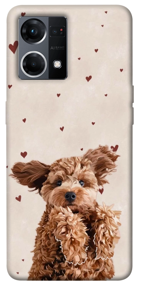 Чохол Сute doggy для Oppo Reno 7 4G