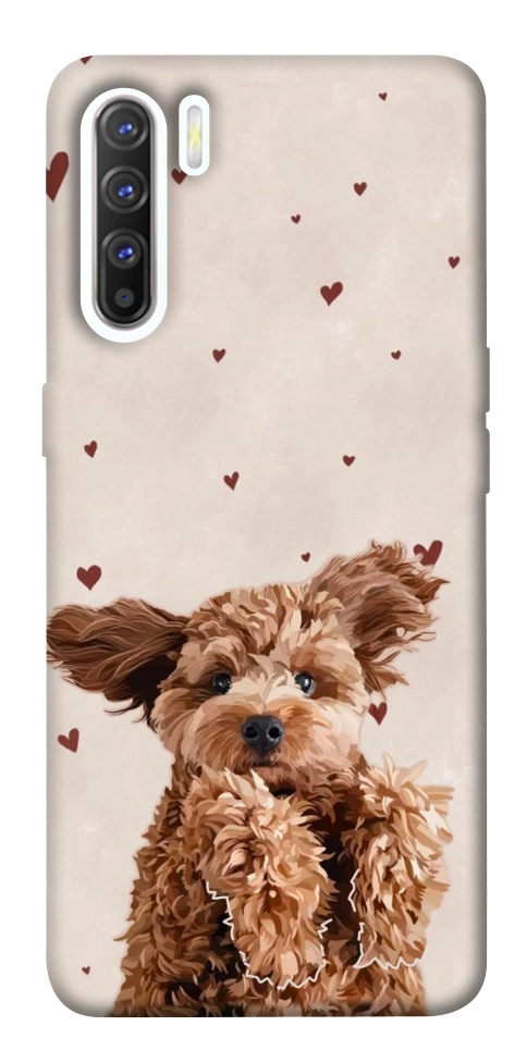 Чехол Сute doggy для Oppo Reno 3