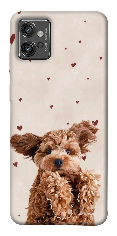 Чохол Сute doggy для Motorola Moto G32