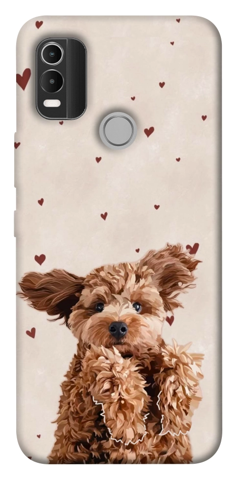 Чохол Сute doggy для Nokia C21 Plus