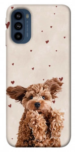 Чохол Сute doggy для Motorola Moto G41