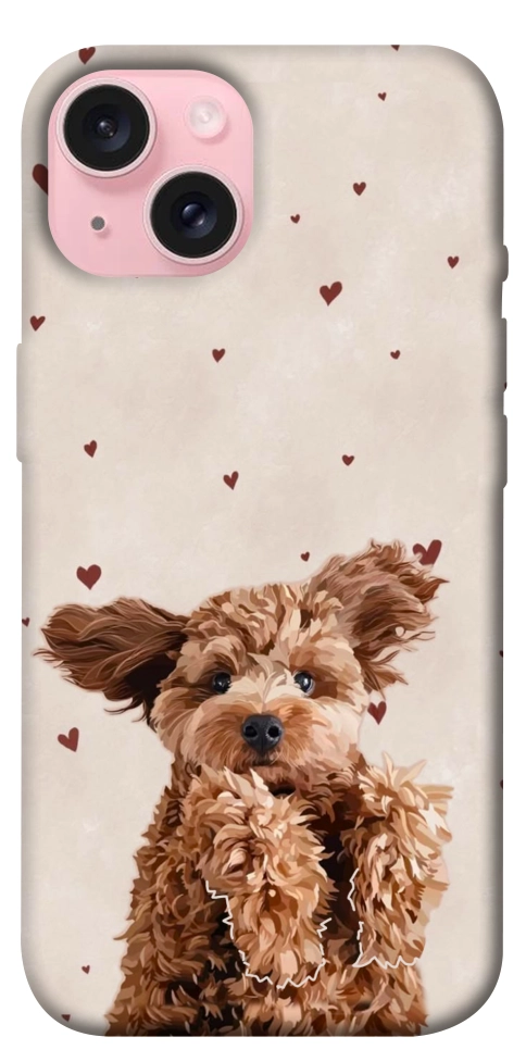 Чехол Сute doggy для iPhone 15