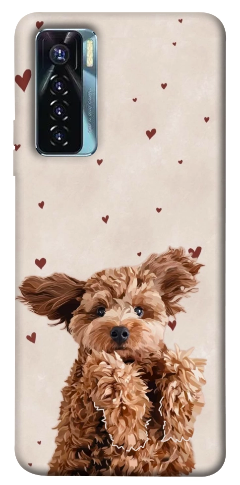 Чохол Сute doggy для TECNO Camon 17 Pro