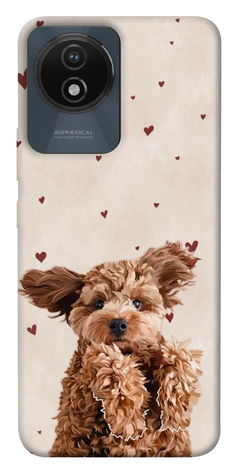 Чехол Сute doggy для Vivo Y02
