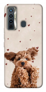 Чохол Сute doggy для TECNO Camon 17