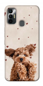 Чохол Сute doggy для TECNO Spark 7