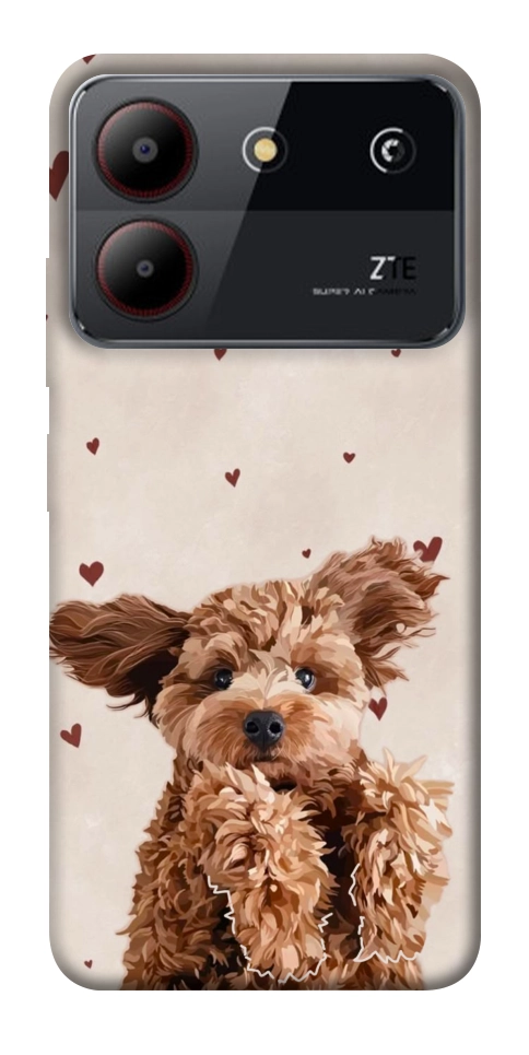 Чехол Сute doggy для ZTE Blade A54 4G