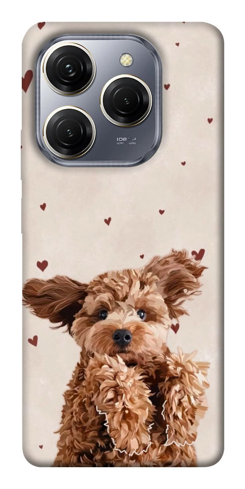 Чехол Сute doggy для TECNO Spark 20 Pro