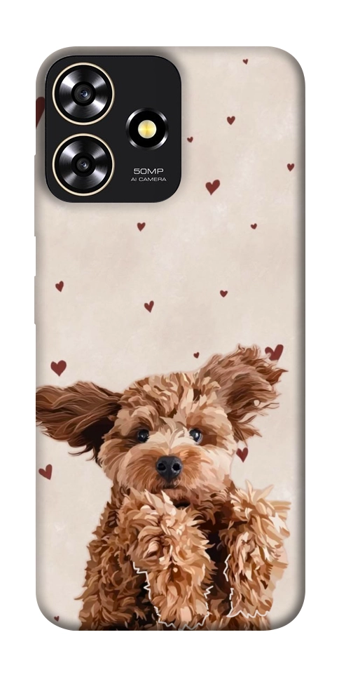 Чохол Сute doggy для ZTE Blade A73 4G