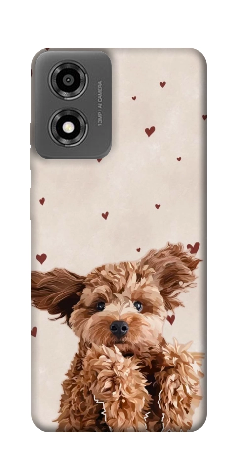 Чехол Сute doggy для Motorola Moto E14