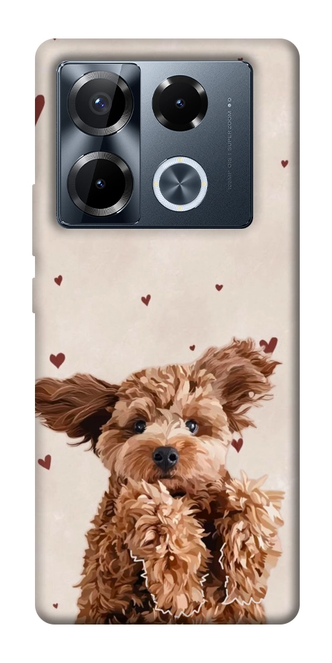 Чехол Сute doggy для Infinix Note 40 Pro 4G