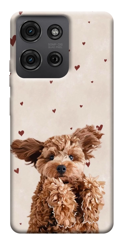 Чехол Сute doggy для Motorola Moto G75 5G