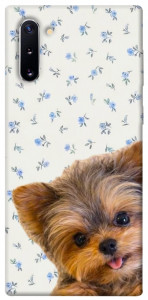 Чохол Cute Yorkie для Galaxy Note 10 (2019)