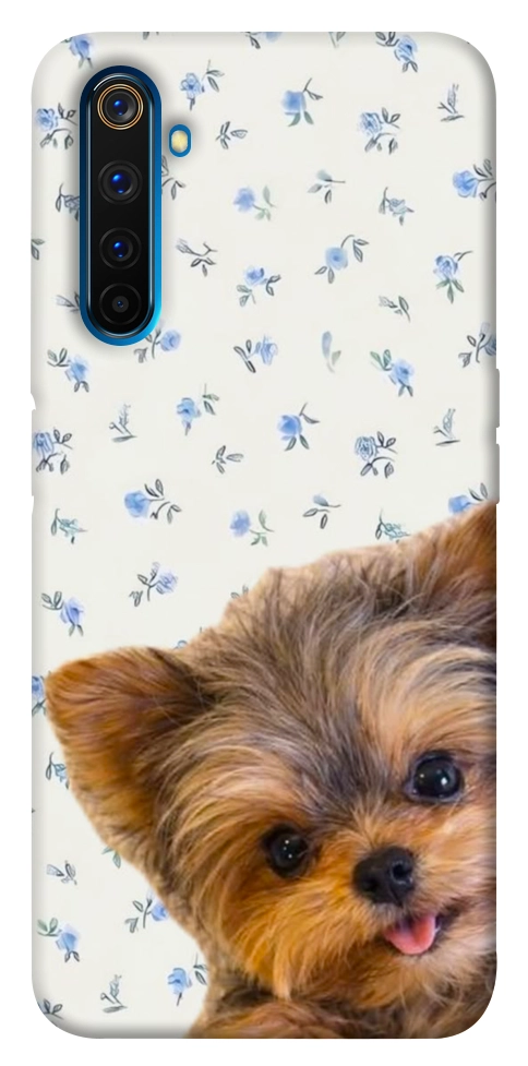 Чохол Cute Yorkie для Realme 6 Pro
