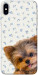 Чехол Cute Yorkie для iPhone XS