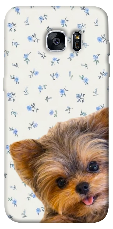 Чохол Cute Yorkie для Galaxy S7 Edge