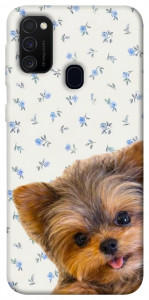 Чохол Cute Yorkie для Samsung Galaxy M21