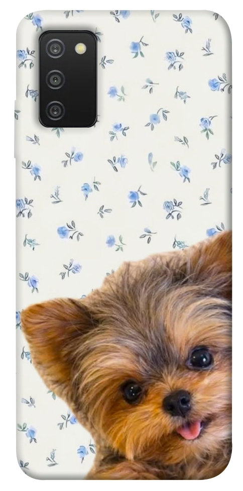 Чохол Cute Yorkie для Galaxy A03s