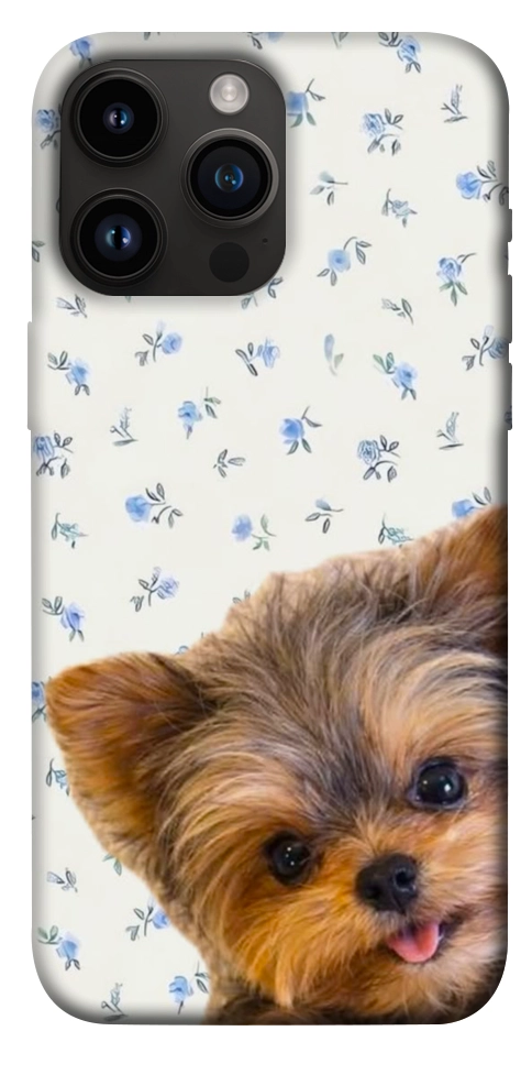 Чохол Cute Yorkie для iPhone 14 Pro Max