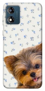 Чехол Cute Yorkie для Motorola Moto E13