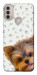 Чехол Cute Yorkie для Motorola Moto E40