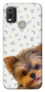 Чохол Cute Yorkie для Nokia C21 Plus