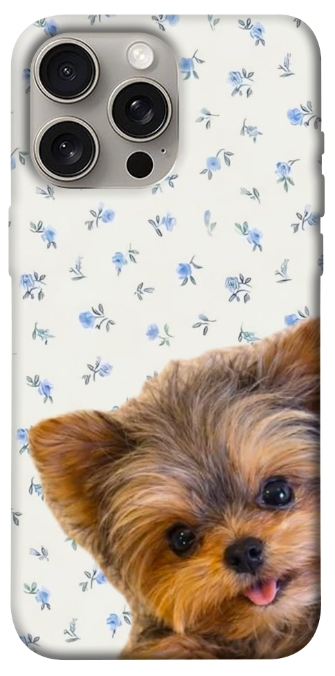 Чехол Cute Yorkie для iPhone 15 Pro Max