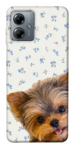 Чехол Cute Yorkie для Motorola Moto G14