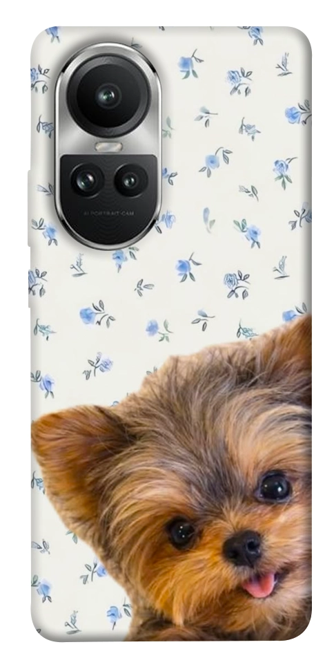 Чохол Cute Yorkie для Oppo Reno 10