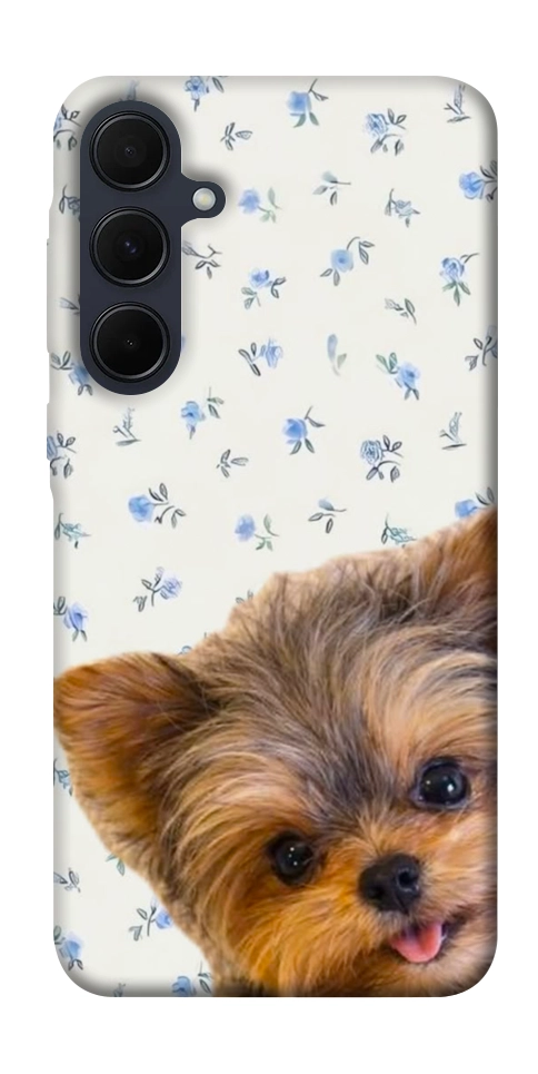 Чохол Cute Yorkie для Galaxy A55